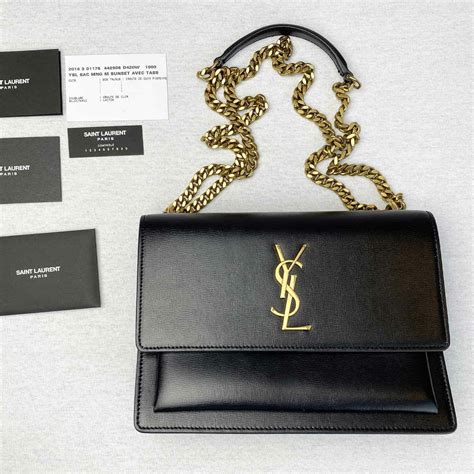 ysl cream color bag|YSL Bag black and gold.